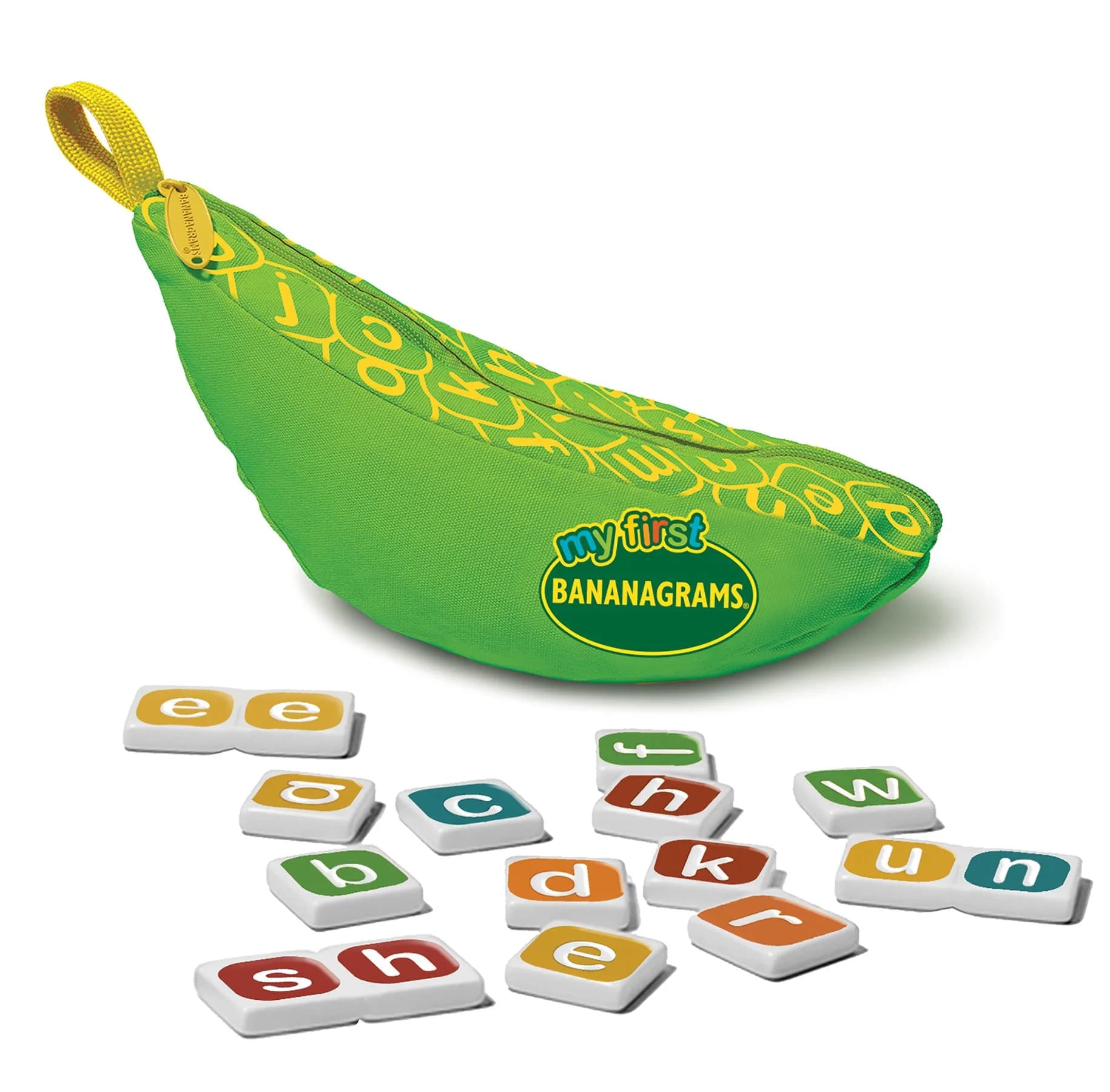 Bananagrams My First Lowercase Letter Word Game 80 Tiles | Educational Phonics Game for Ages 4+