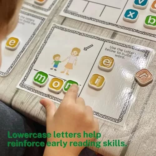 Bananagrams My First Lowercase Letter Word Game 80 Tiles | Educational Phonics Game for Ages 4+ thumbnail 3