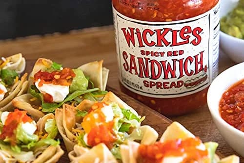 Wickles Spicy Red Sandwich Spread 16 OZ | Pack of 2, Vegan, American Cuisine thumbnail 5