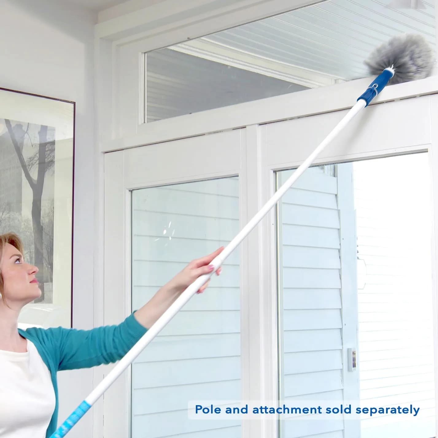 UNGER Cobweb & Corner Duster with Lambswool Head | 19.05 cm (7.5 in) Width - view 4