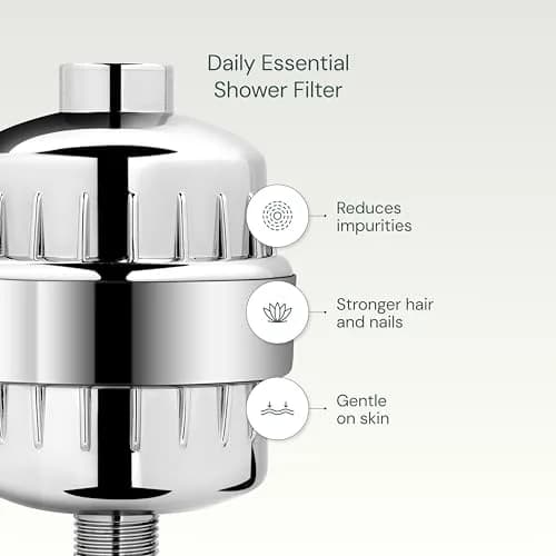 Aquabliss SF220 Daily Essential Shower Filter - Chrome | Reduces Chlorine & Impurities thumbnail 4