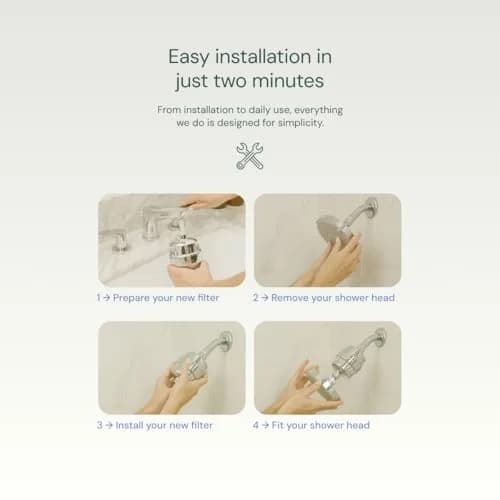 Aquabliss SF220 Daily Essential Shower Filter - Chrome | Reduces Chlorine & Impurities thumbnail 8