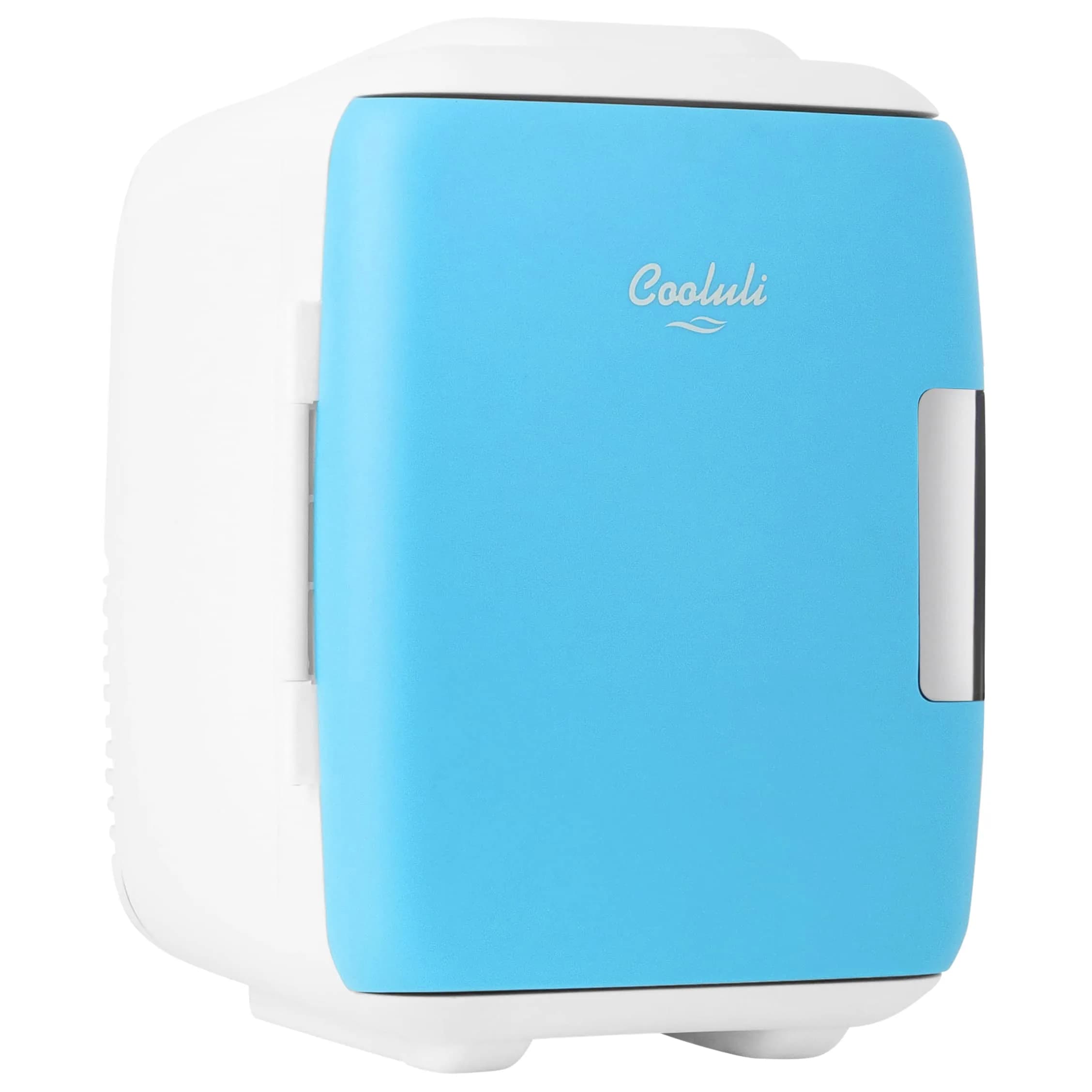 Cooluli Classic 4L Mini Fridge & Warmer Blue | 4 Liters (0.14 cu ft) - AC/DC/USB Powered