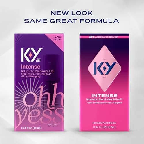 K-Y Intense Pleasure Gel 0.34 fl oz (10 ml) | Tingling Cooling & Warming Arousal Stimulant thumbnail 7
