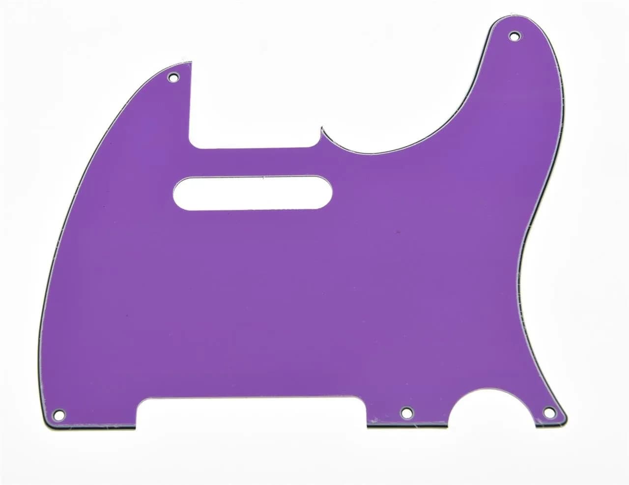 KAISH American Vintage 5 Hole Tele Style Pickguard Guitar Pick Guard Scratch Plate for Telecaster/Tele Purple 3 Ply | Fits USA/Mexican Vintage 5 Hole Fender Telecasters