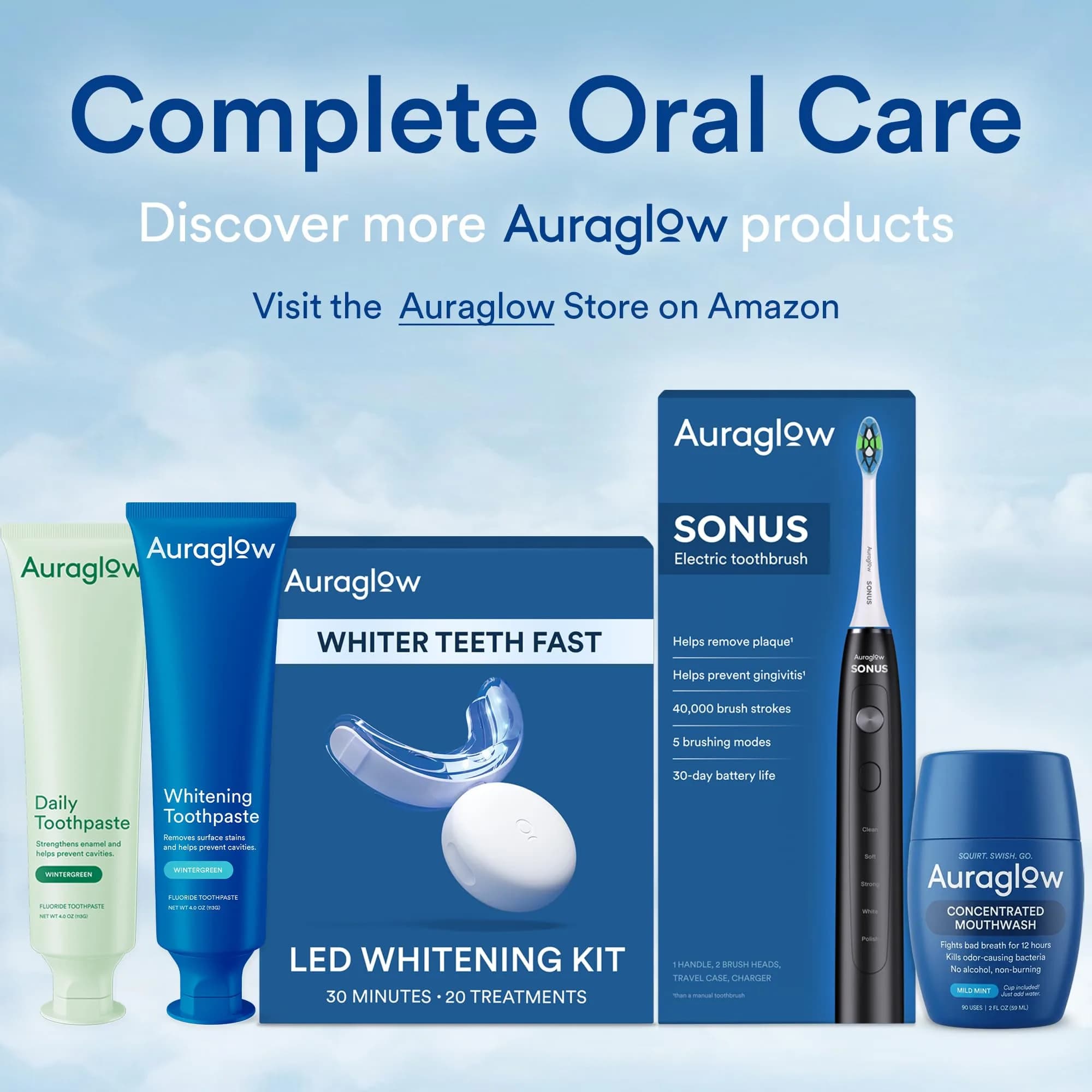 AURAGLOW 44% Teeth Whitening Gel 15mL (0.5 Fl Oz) | Dentist Strength Carbamide Peroxide - view 6