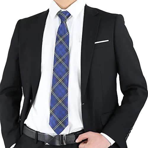 WeiShang Classic Men's Woven Jacquard Necktie Set of 6 | Elegant Formal & Party Wear (146cm x 8cm) thumbnail 7
