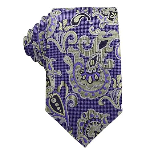 WeiShang Classic Men's Necktie Woven Jacquard 146cm (57.1in) | Elegant Formal Accessory thumbnail 6