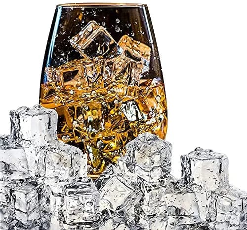 HUIANER Fake Clear Acrylic Plastic Ice Cubes 20 pcs | Realistic Decorative Props thumbnail 1