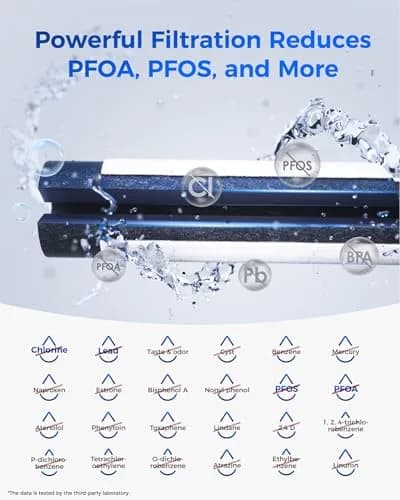Waterdrop Plus WDP-F11B Refrigerator Water Filter Replacement 300 Gallons (1 Count) | NSF Certified for Samsung DA29-00003G thumbnail 4