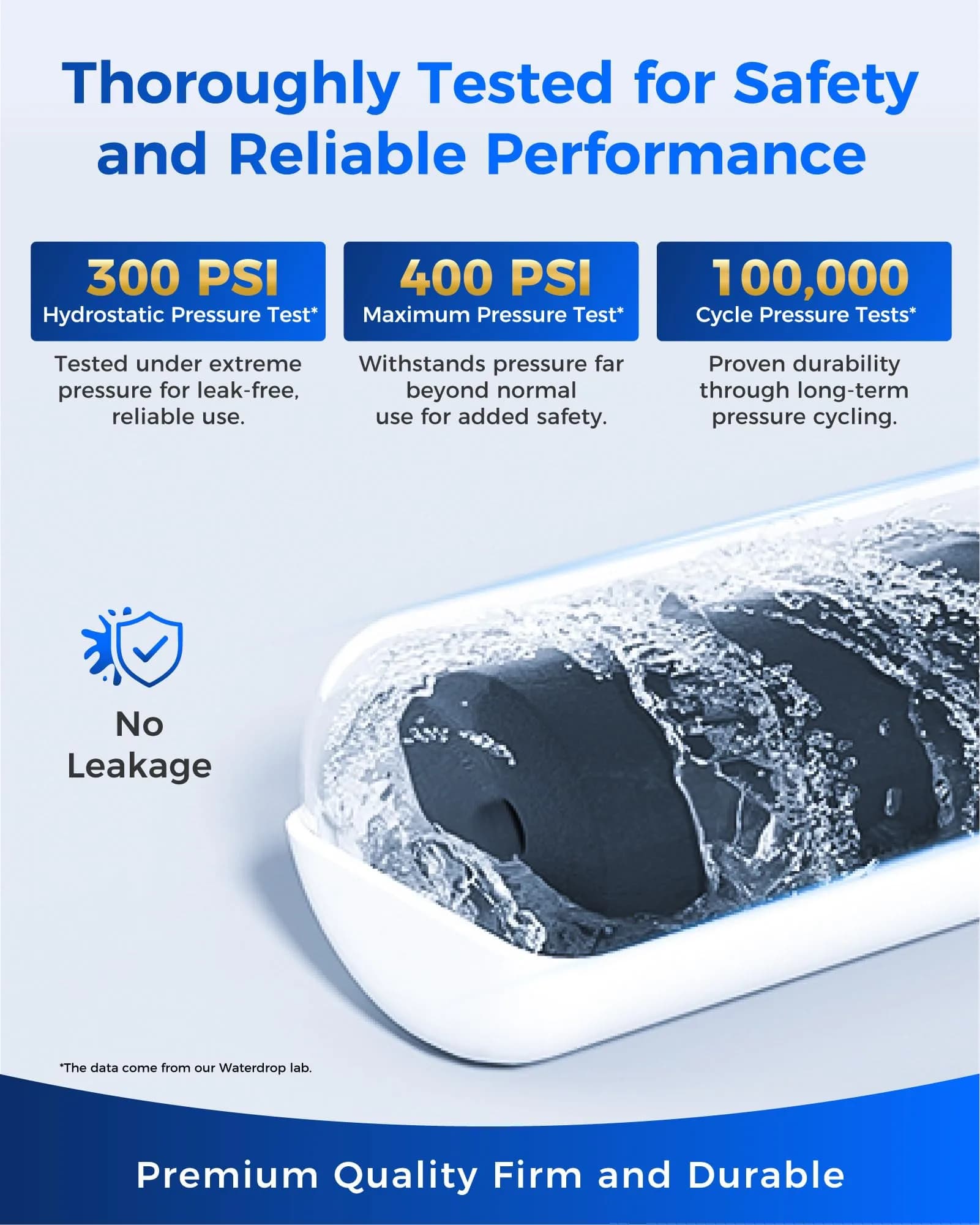 Waterdrop Plus WDP-F11B Refrigerator Water Filter Replacement 300 Gallons (1 Count) | NSF Certified for Samsung DA29-00003G - view 7