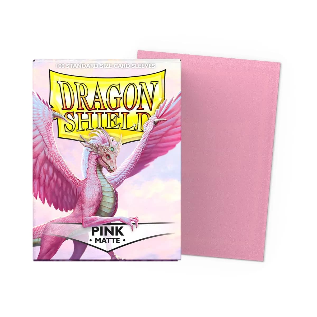 Dragon Shield Matte Pink Card Sleeves (100 CT) | USA Imported TCG Protection for Pokemon, MTG, Flesh & Blood - view 2