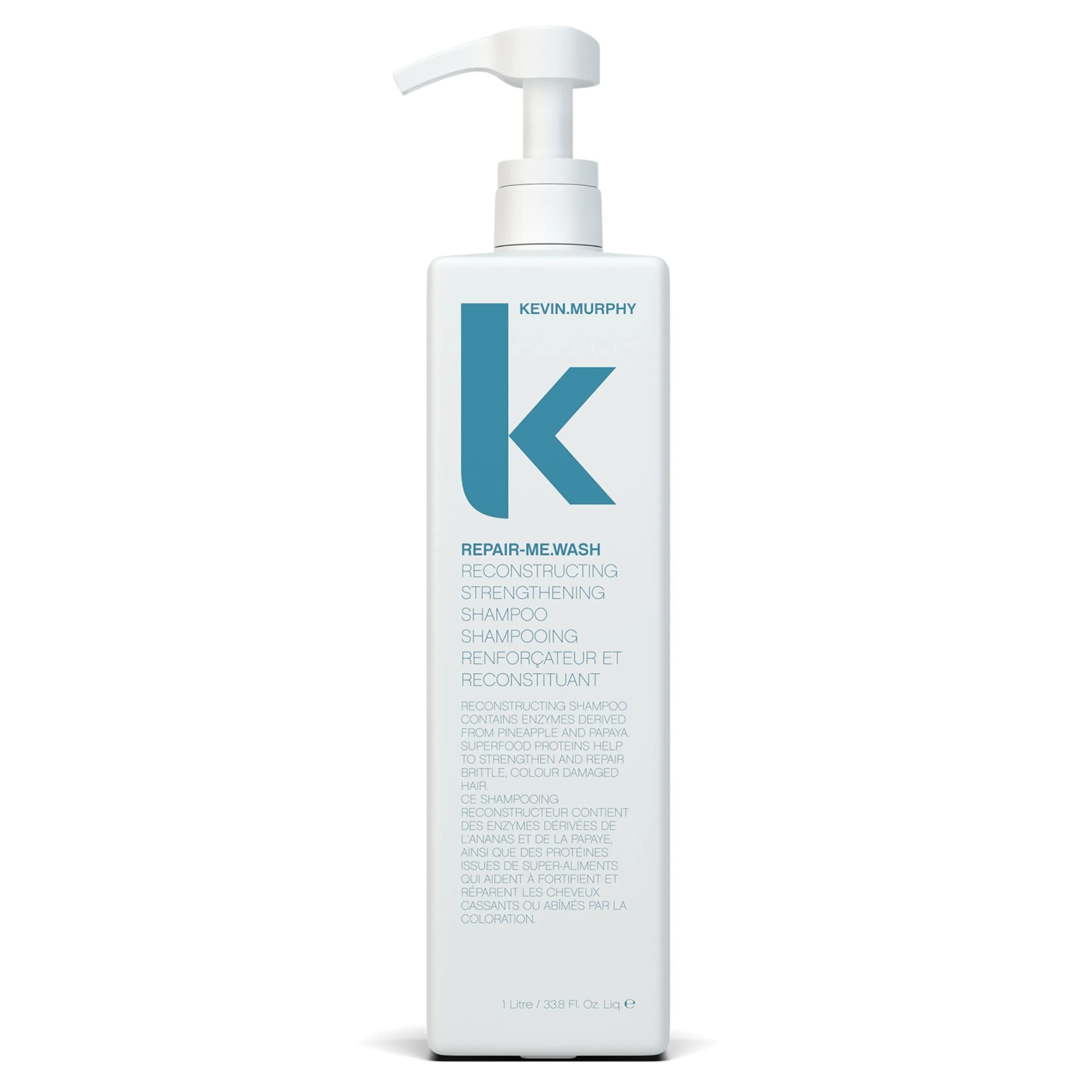 KEVIN.MURPHY REPAIR-ME.WASH Moisturising Hair Repair Shampoo 41ml (1.4 Fl Oz) | Strengthens Damaged Hair — 33.8 Fl Oz