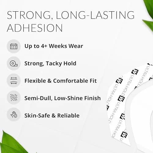 Walker Tape Ultra Hold A Contour Adhesive Strips, 36 Pieces | Long Lasting Wig Tape Tabs for Lace & Extensions thumbnail 2
