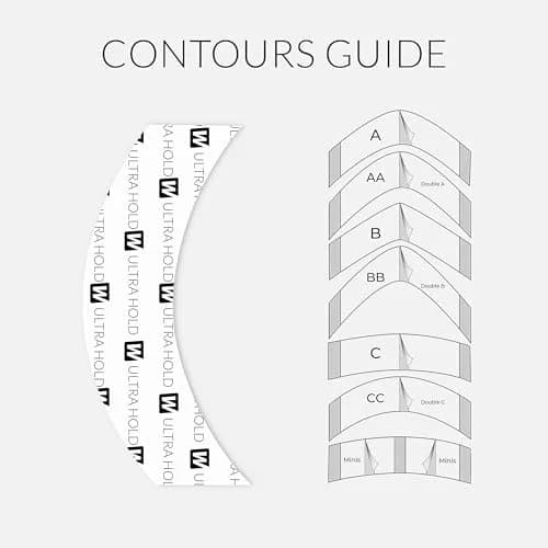Walker Tape Ultra Hold CC Contour Wig Tape Tabs, 36 pcs | Strong Long Lasting Adhesive for Lace Wigs & Hair Extensions thumbnail 3