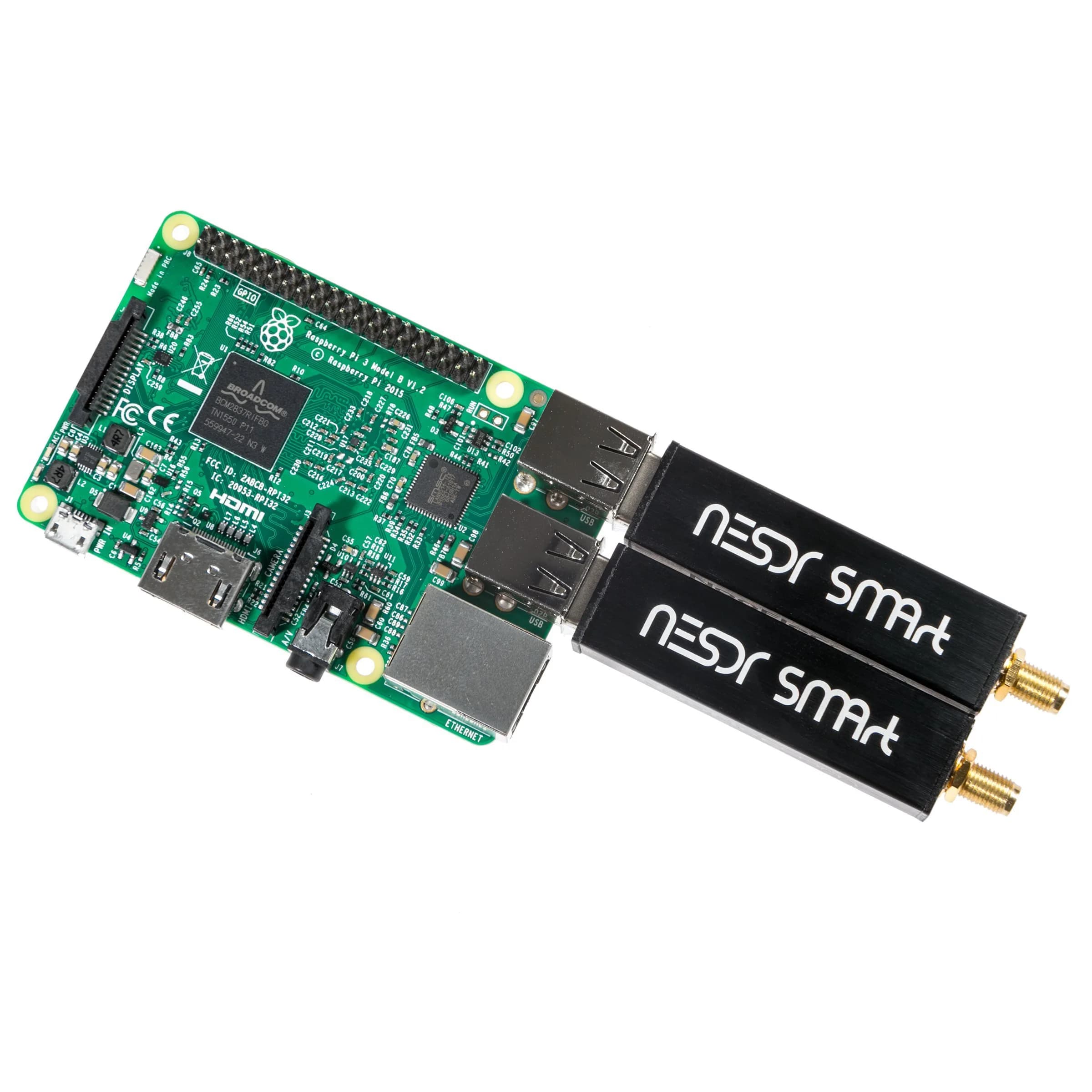 NooElec NESDR Smart v5 RTL-SDR Bundle 100kHz-1.75GHz | Premium Software Defined Radio with 0.5PPM TCXO & 3 Antennas - view 5