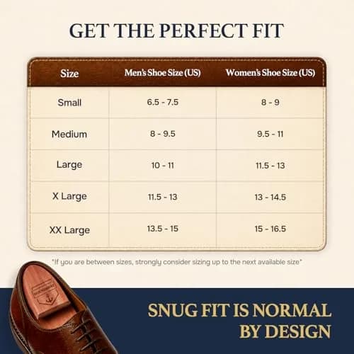 HOUNDSBAY Cedar Shoe Tree, Shaper & Stretcher for Men & Women, XX-Large / 13.5 - 15 US (1 Pair) thumbnail 2