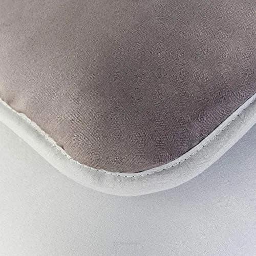 Linenspa All-Season Down Alternative Comforter | Reversible Stone/Charcoal Cal King thumbnail 7