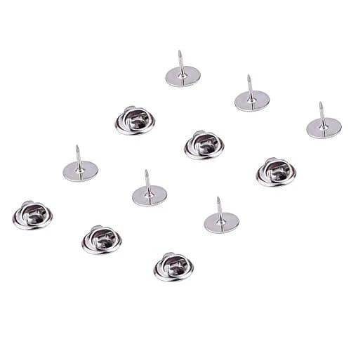 EBOOT Silver Butterfly Clutch Pin Backs | 50 Pack, Jewelry & Craft Supplies, USA Import thumbnail 4