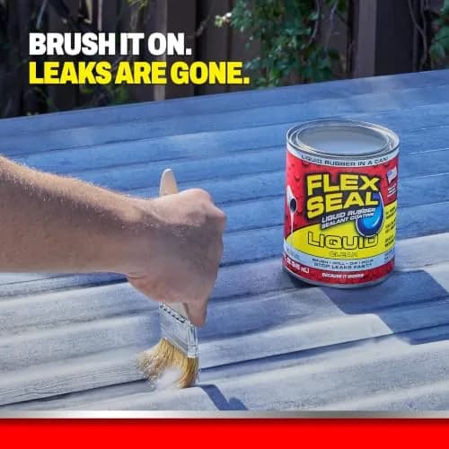 Flex Seal Liquid Rubber Sealant Coating Clear 946ml (32 oz) | Stops Leaks Fast thumbnail 3