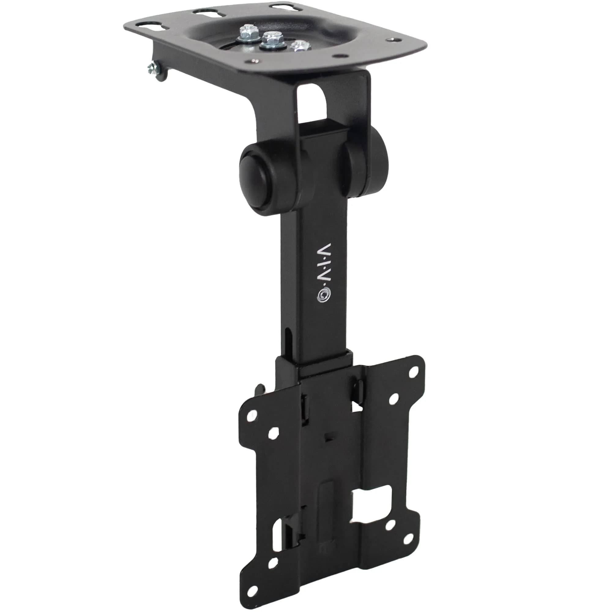 VIVO Ceiling Mount for 13-27 in Flat Screens | Space-Saving Ceiling Mount with Tilt & Swivel