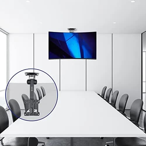 VIVO Ceiling Mount for 13-27 in Flat Screens | Space-Saving Ceiling Mount with Tilt & Swivel thumbnail 7