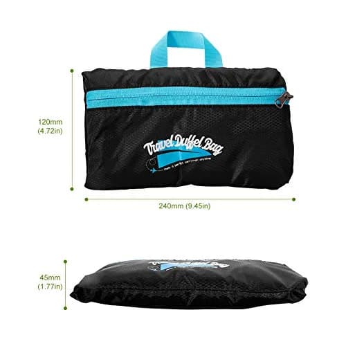 URBANANO Foldable Duffel Bag 46L (20.87 x 13.38 x 7.08 inch) | Lightweight Travel Luggage for India thumbnail 6