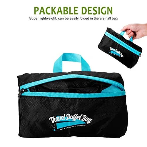 URBANANO Foldable Duffel Bag 46L (20.87 x 13.38 x 7.08 inch) | Lightweight Travel Luggage for India thumbnail 2