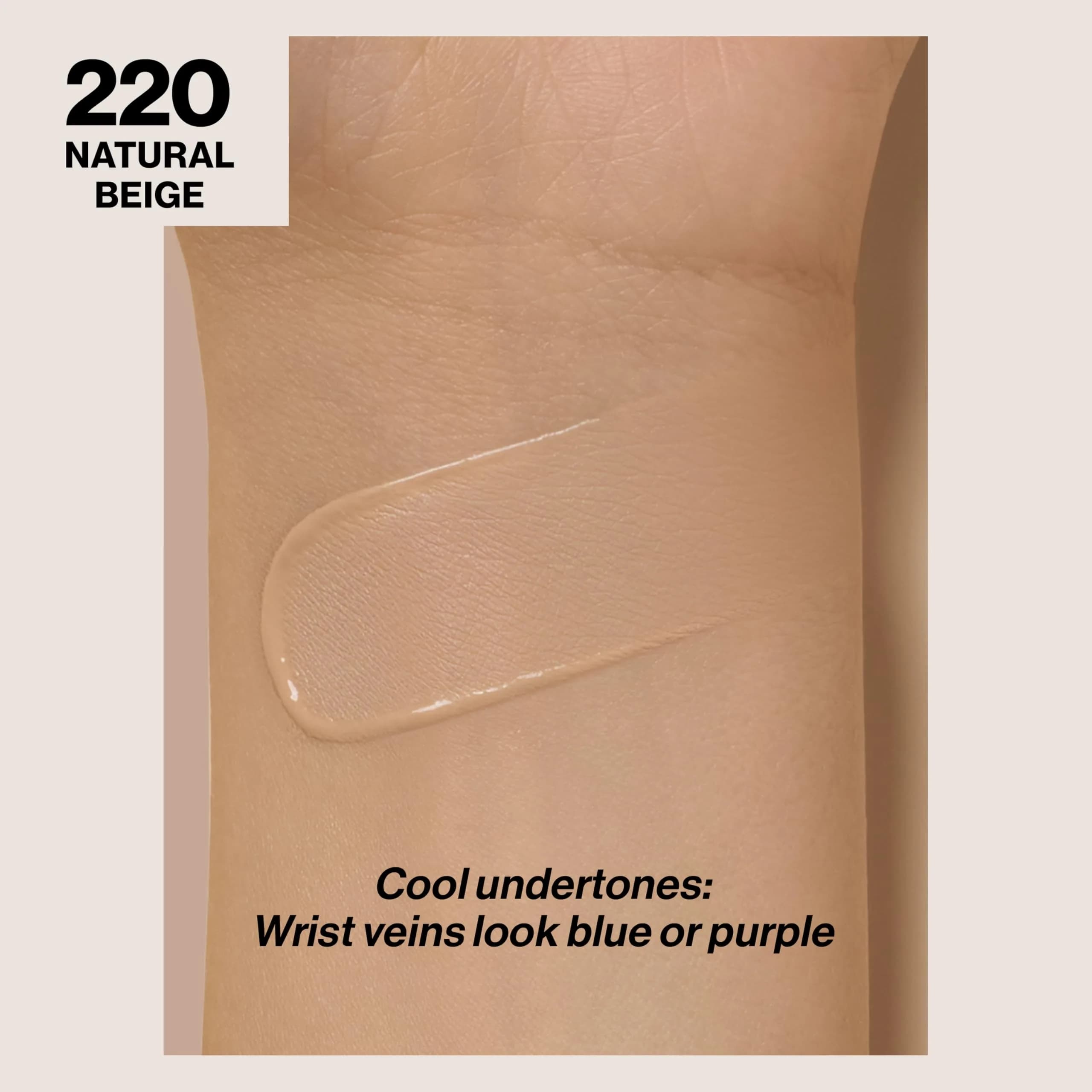 REVLON ColorStay 220 Natural Beige Foundation for Normal/Dry Skin, 30ml | SPF 20 - view 2