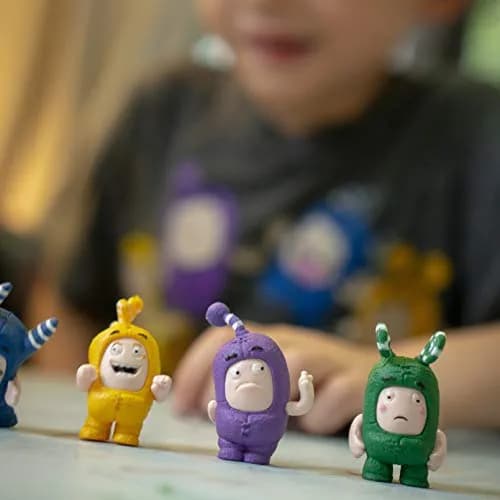ODDBODS Mini Figurines Toy Set for Kids Ages 3+ | 7-Piece PVC Toy Set thumbnail 8