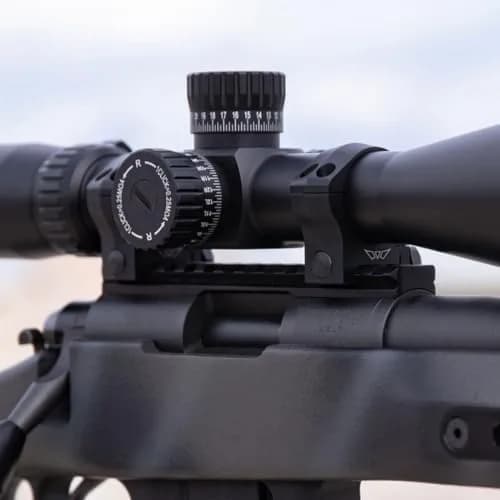 Warne Scope Mounts 30mm Mountain Tech Low Rings Picatinny Mount | Lightweight Aluminum, Precision CNC Machined, for Hunting thumbnail 4