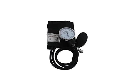 Santamedical Aneroid Sphygmomanometer with Stethoscope - Black - 0.43 kg (0.96 lb) | FDA Approved Manual Blood Pressure Monitor Kit thumbnail 2