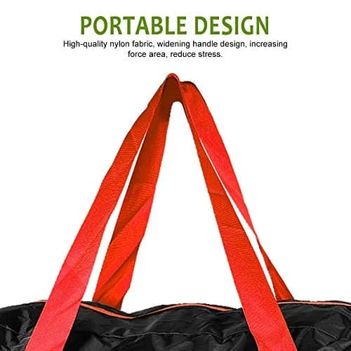 URBANANO Foldable Duffel Bag 46L | Lightweight Travel Luggage Collapsible Backup Bag Sports Vacation thumbnail 5