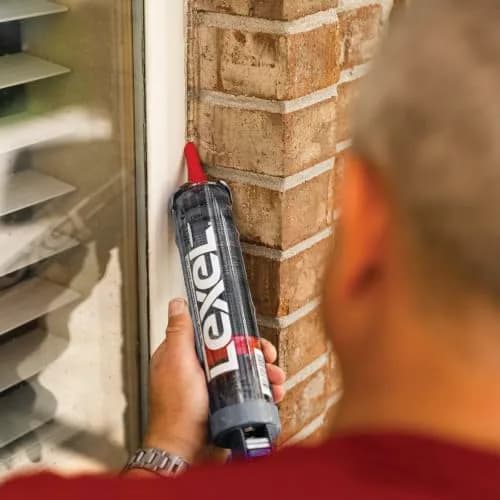 Sashco Lexel Weatherproofing Caulk 5.0oz Clear | Elastic, Waterproof & Paintable Sealant (70-120c) thumbnail 5