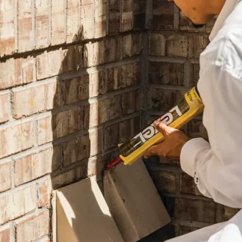 Sashco Lexel Weatherproofing Caulk 5.0oz Clear | Elastic, Waterproof & Paintable Sealant (70-120c) thumbnail 3