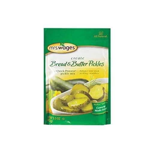 Mrs. Wages Bread and Butter Pickle Mix 5.3 | American Pickle Flavor & Easy to Use