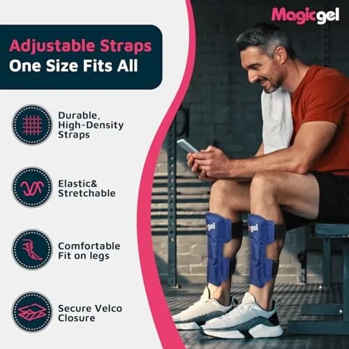 Magic Gel Shin Splint Relief Hot & Cold Packs | Ice & Therapy for Leg Pain | by Magic Gel thumbnail 7