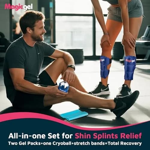 Magic Gel Shin Splint Relief Hot & Cold Packs | Ice & Therapy for Leg Pain | by Magic Gel thumbnail 2