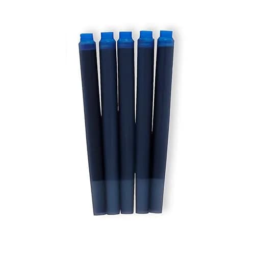 Parker Quink Fountain Pen Ink Refills, Washable Blue, 5 Count | Smooth Ink Flow for Traditional Writing thumbnail 6