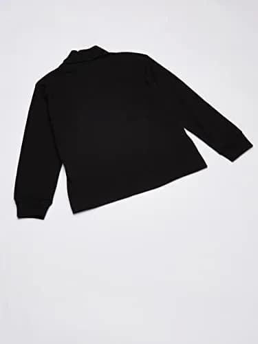 French Toast Little Boys' Long Sleeve Turtleneck Shirt, Black, 7 | Soft Cotton, Stylish & Comfortable (70-120 chars) thumbnail 2