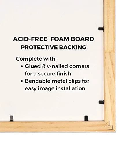 Poster Palooza 12x17 Frame Gold Ornate Whitewashed Wood | UV Acrylic, Foam Back, Hardware Included thumbnail 8