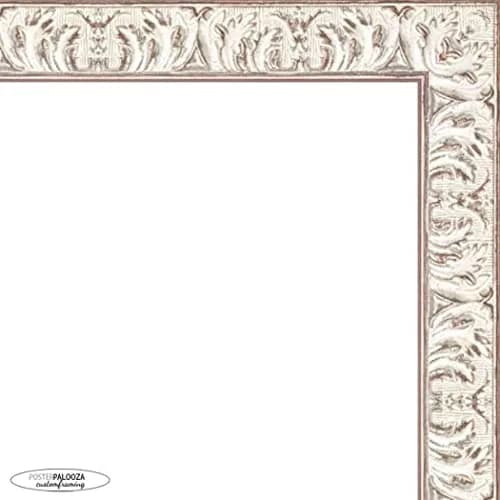 Poster Palooza 12x17 Frame Gold Ornate Whitewashed Wood | UV Acrylic, Foam Back, Hardware Included thumbnail 2