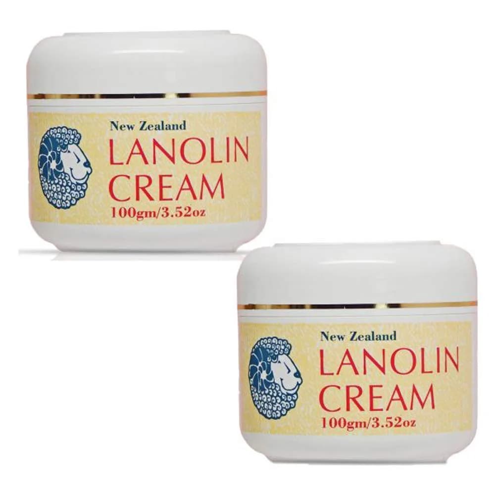 Beauty Spa Pure and Simple New Zealand Lanolin Cream 2 Pack | Gentle Moisturizer for Sensitive Skin thumbnail 1
