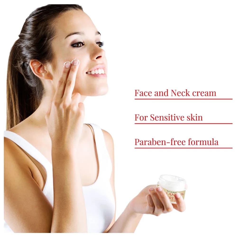 Beauty Spa Pure and Simple New Zealand Lanolin Cream 2 Pack | Gentle Moisturizer for Sensitive Skin thumbnail 3