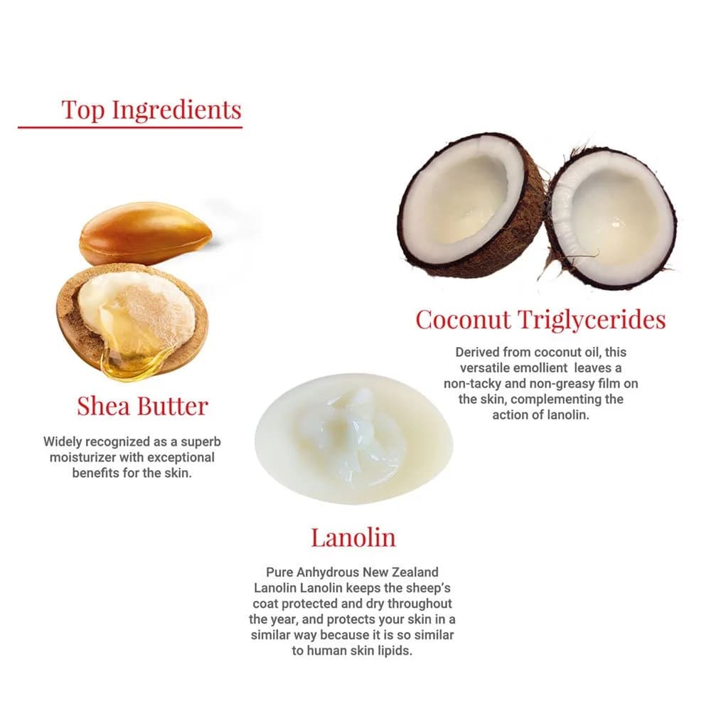 Beauty Spa Pure and Simple New Zealand Lanolin Cream 2 Pack | Gentle Moisturizer for Sensitive Skin thumbnail 4