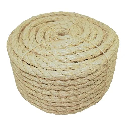SGT KNOTS RopeHub Twisted Sisal Rope 1/2 inch | Natural Fiber for DIY & Crafts thumbnail 2