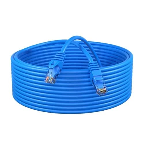 Cables Direct Online Cat6 200ft Network Ethernet Patch Cable | 550MHz, Blue, Backwards Compatible with Cat5 thumbnail 1