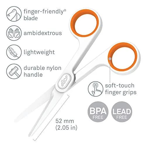 Slice 10544 Ceramic Scissors 14.15cm (5.57in) | Finger-Friendly Safety Blade thumbnail 6