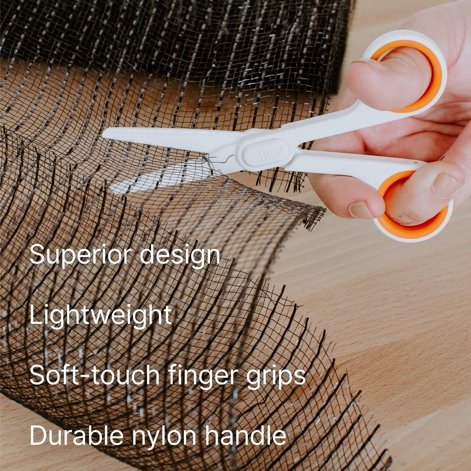 Slice 10544 Ceramic Scissors 14.15cm (5.57in) | Finger-Friendly Safety Blade - view 3