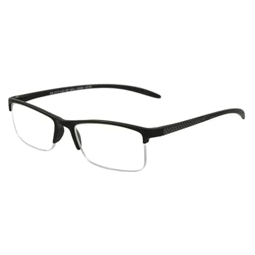Foster Grant Paolo Square Reading Glasses 2.5 Diopters (59mm Lens Width) | Scratch & Impact Resistant - main product image